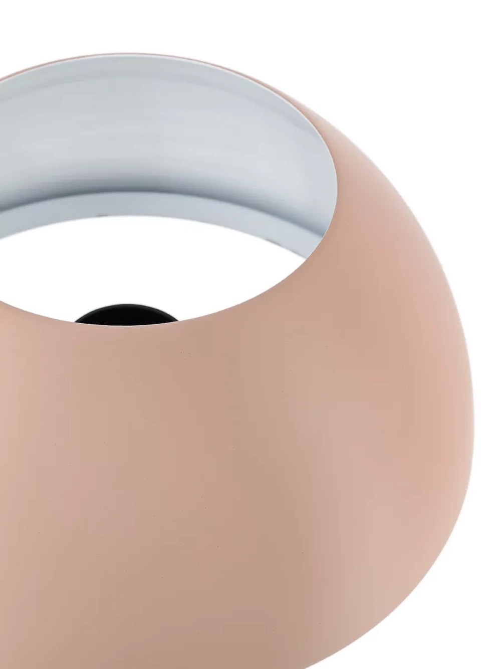 Торшер настольный с абажуром из металла