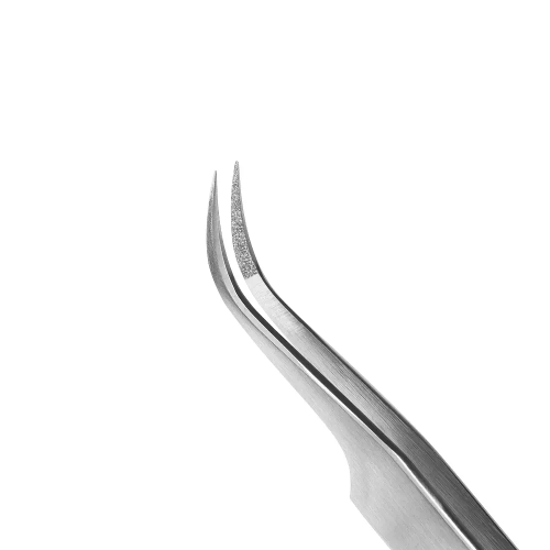 Rili Пинцет для наращивания ресниц тип Изогнутый (NanoFiber)