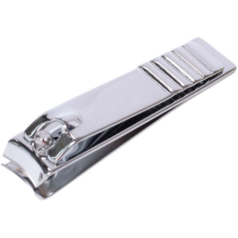 Кусачки для ногтей на блистере «Ultramarine», цвет металл, ребристый, 5,5см