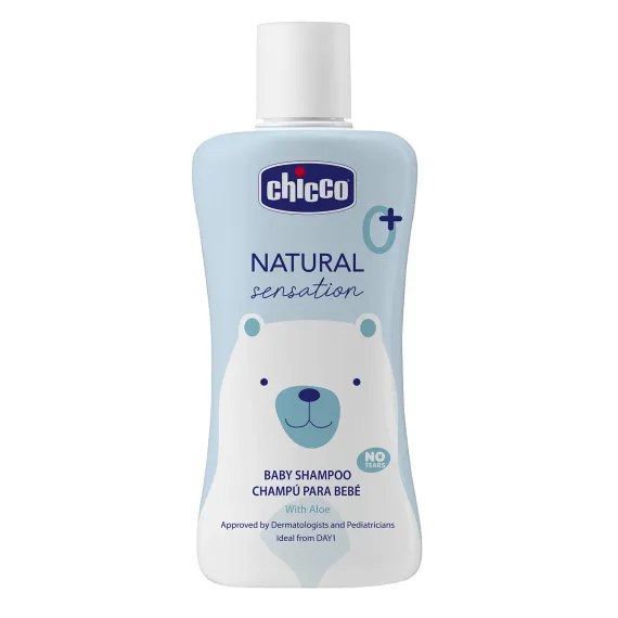 Шампунь детский для волос Chicco Natural Sensation, 200 мл
