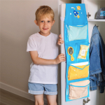 Кармашки для детского сада на липучке. Космос