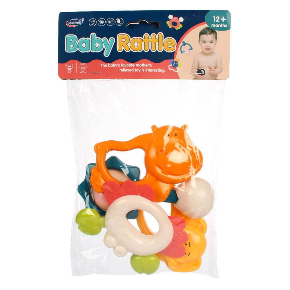 Набор погремушек 4шт, пакет 326-B135