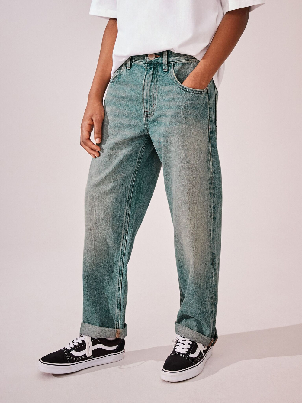 Джинсы для мальчика Next 186-181, Синий