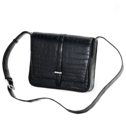 Сумка через плечо Hermes Steve Light Junior из кожи крокодила