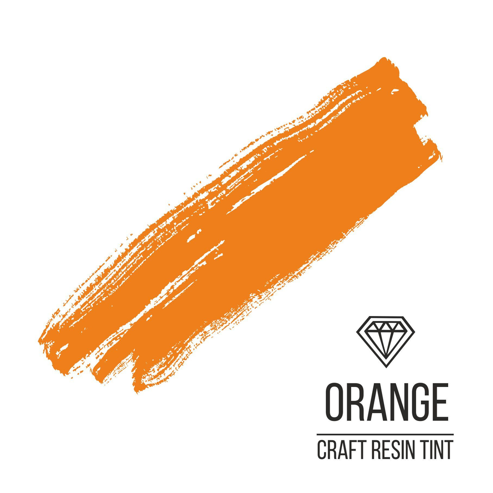Краситель для смолы и полимеров CraftResinTint, Оранжевый 10мл