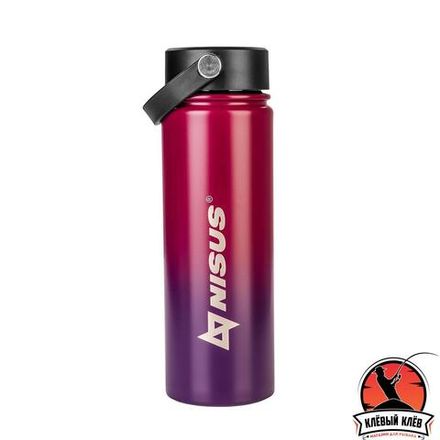Термобутылка 530ML три крышки (N.TB-022-RB) Nisus