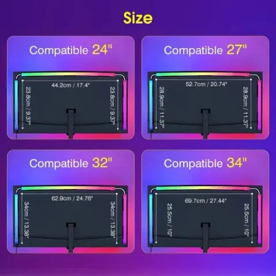 Подсветка для монитора Skydimo H202 RGB диагональ 34 дюйма (4 полосы)