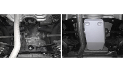 Защита редуктора Rival для BMW X3 G01 (V - 2.0) (xDrive20i) 2017-2021 2021-н.в./BMW X4 G02 (V - 2.0) (xDrive20i) 2018-2021 2021-н.в./BMW X4 G02 (V - 2.0D) (xDrive20d) 2018-2021 2021-н.в., алюминий 3 мм, с крепежом, 333.0543.1