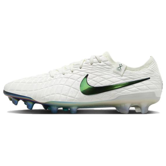 NIKE Jr Legend 10 Футбольные бутсы Низкие Бело-зеленые Мужские