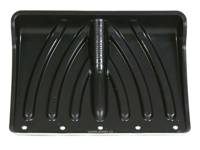 Лопата снеговая "Крепыш" 465*340мм с оцинк.планкой без черенка