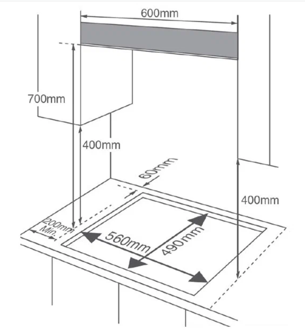 Поверхность варочная газ. Midea MG696TRGI-B (бежевая)