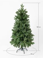 Искусственная ель «Барокко» (Литая+пвх) от 1.2 до 3 м