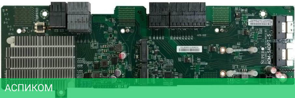 Плата расширения Bypass SuperMicro AOM-SADPT-S