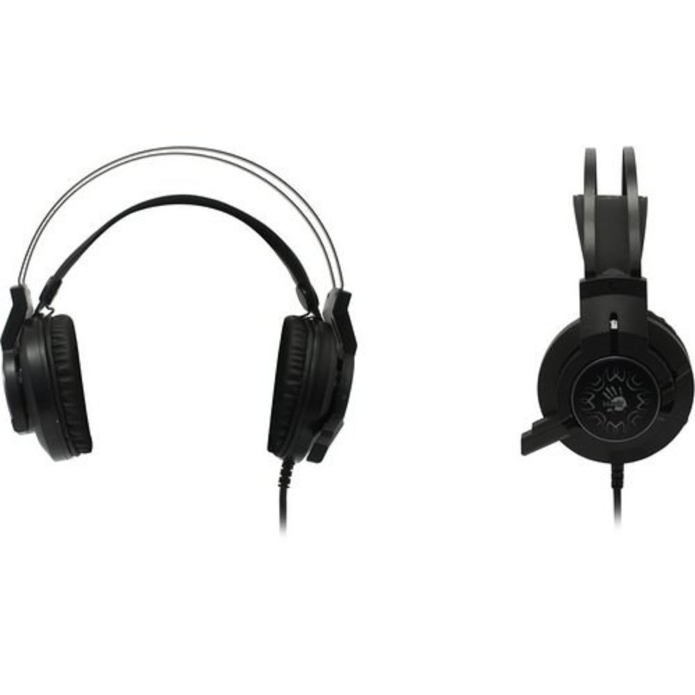 Гарнитура A4 Bloody J437 черный 2.2м мониторы USB оголовье