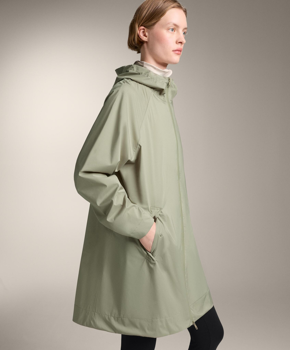 Oysho Ультралегкий компактный плащ, светлый хаки