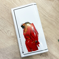 Альбом для слайдеров (84 кармана) VELVET  NEW RED