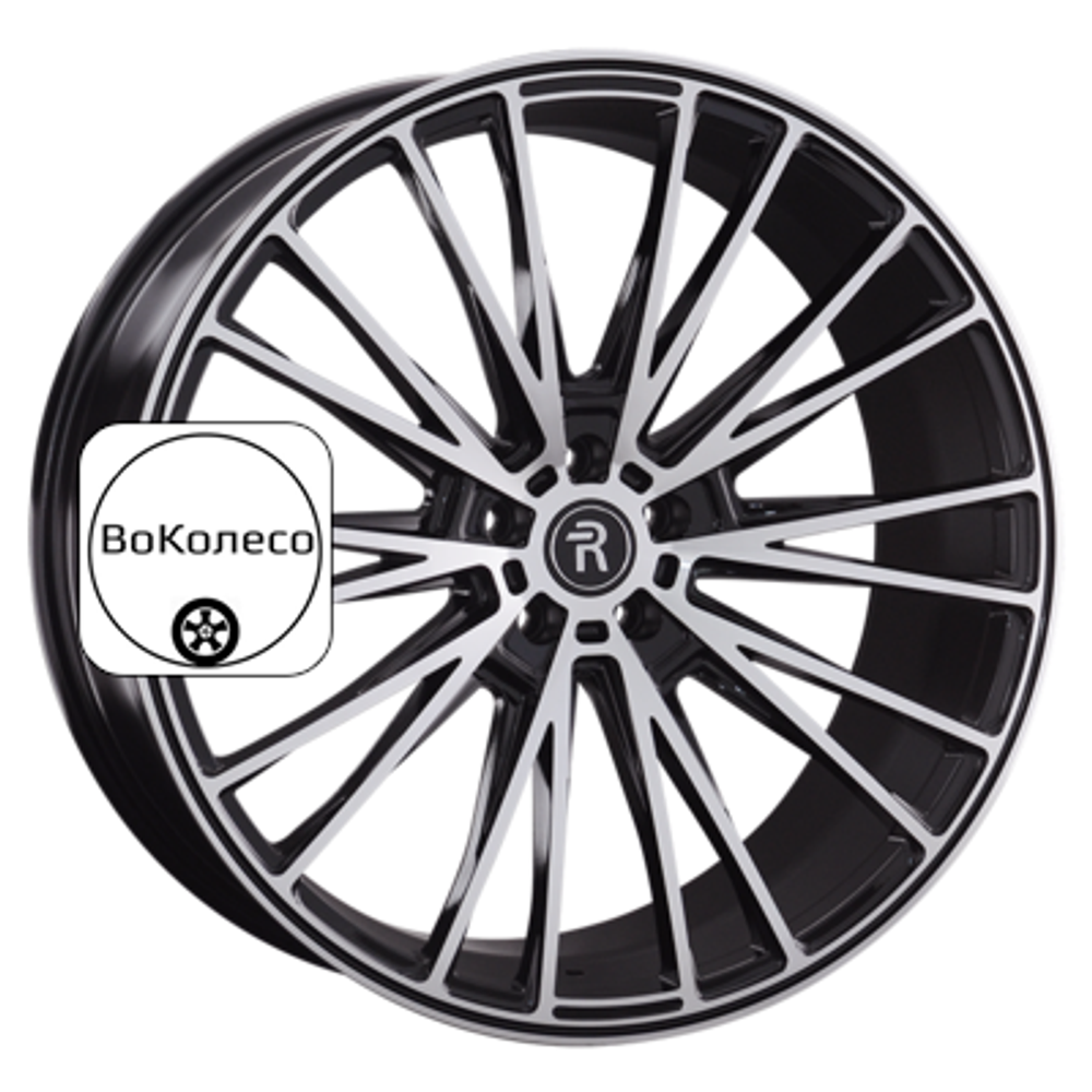 9x22/5x108 ET45 D63,3 LR78 BKF (конус, C570) Replay