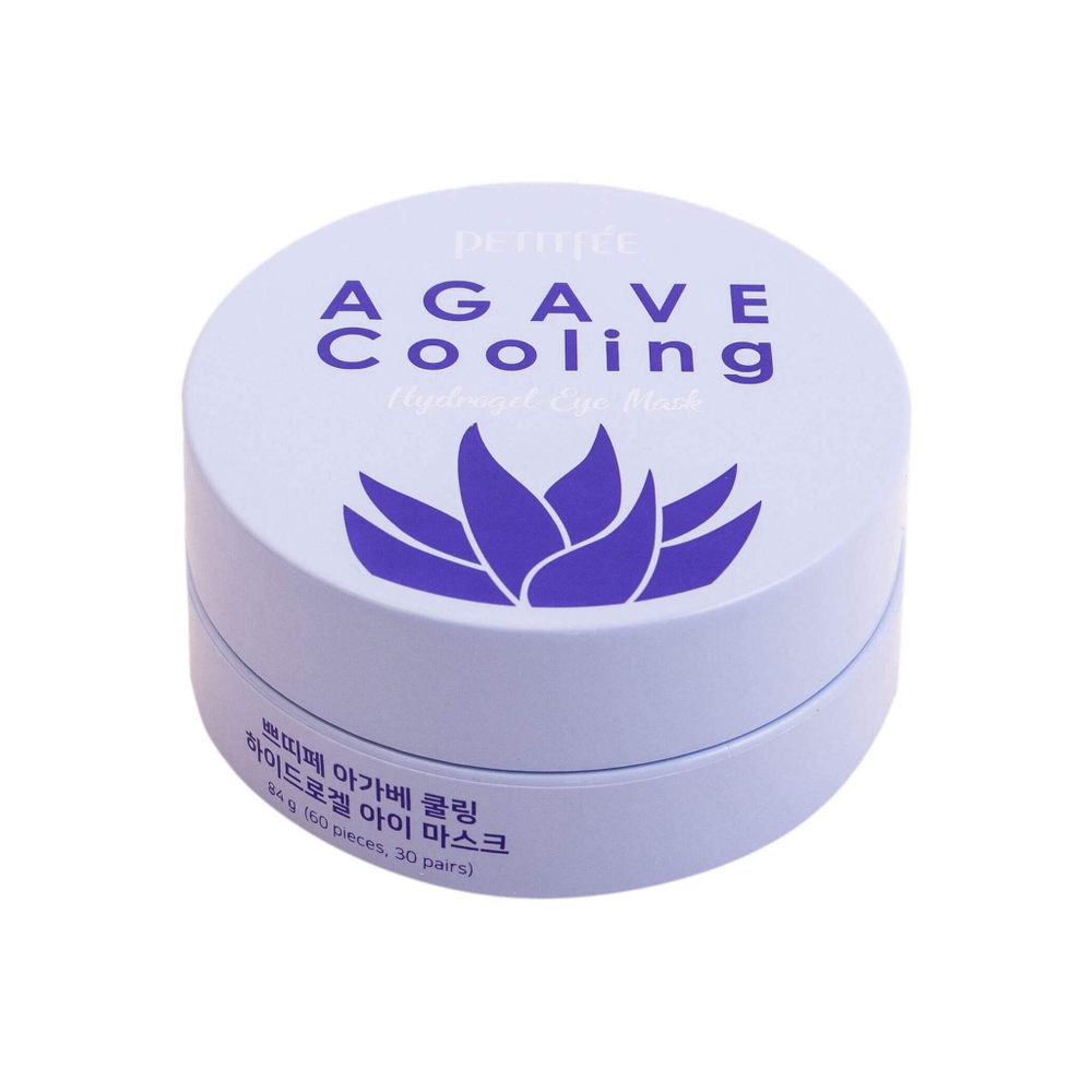 Охлаждающие гидрогелевые патчи с экстрактом агавы Petitfee Agave Cooling Hydrogel Eye Mask