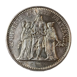 Монета 10 франков Франция 1965