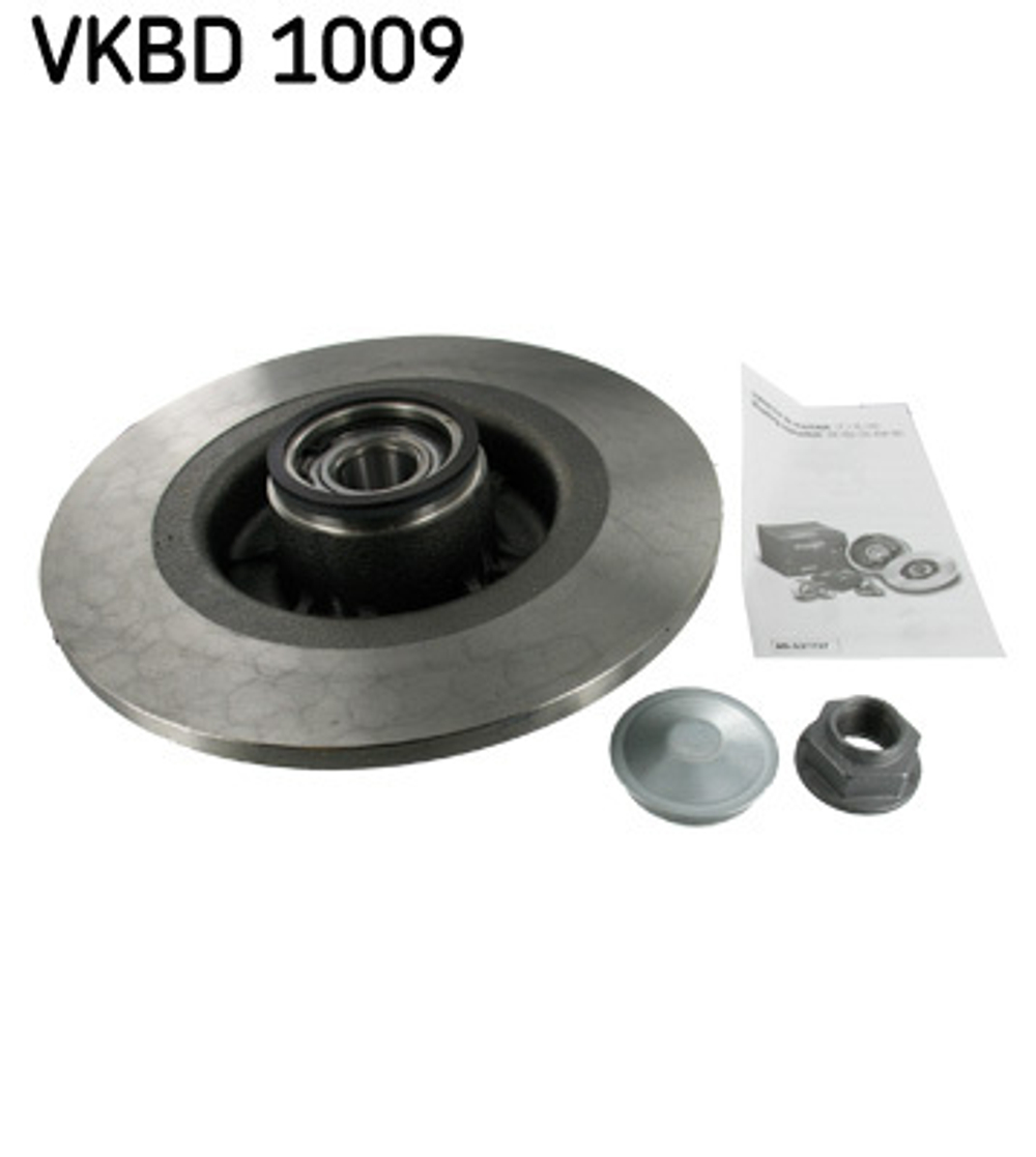 SKF - VKBD1009-SKF - Brake Disc - Povrat artikla narucenog iz Njemacke nije moguc.