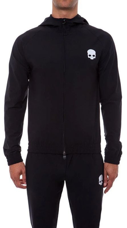 Куртка теннисная Hydrogen Tech FZ Sweatshirt Skull Man - black
