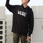 Толстовка Vans Logo, VN0A5H5UBLK