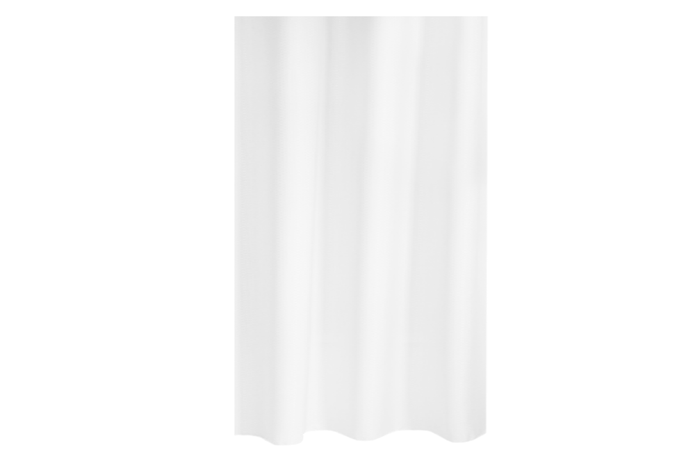 Штора для ванной Home One Waffle, 180х200, полиэстер, белый