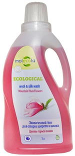 ГЕЛЬ MOLECOLA ЭКОЛОГИЧНЫЙ Д/СТИРКИ ШЕРСТИ И ШЕЛКА ЦВЕТЫ ГОРНОЙ СЛИВЫ 1Л 9257
