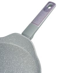 СКОВОРОДА БЛИННАЯ С АНТИПРИГАРНЫМ ПОКРЫТИЕМ PFLUON MARBLE, 24*4,3 СМ