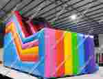 Надувная горка "В гостях у клоуна" 6,5*3*4 м