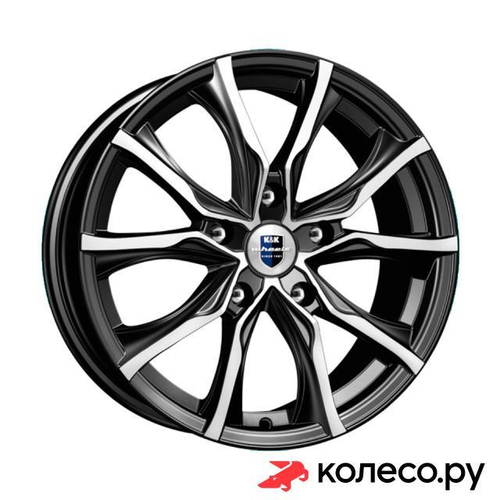 Твист (КС697М) 7.5x17/5*110 D65.1 ET39 Алмаз-черный