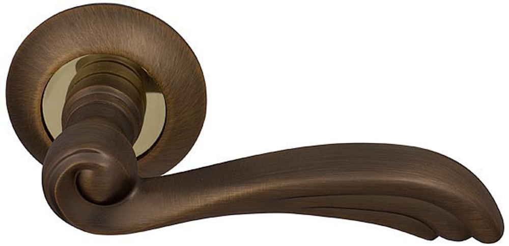 Ручка Фуаро OPERA RM AB/GP-7, цвет бронза/латунь ЦАМ (гарантия - 12 месяцев)