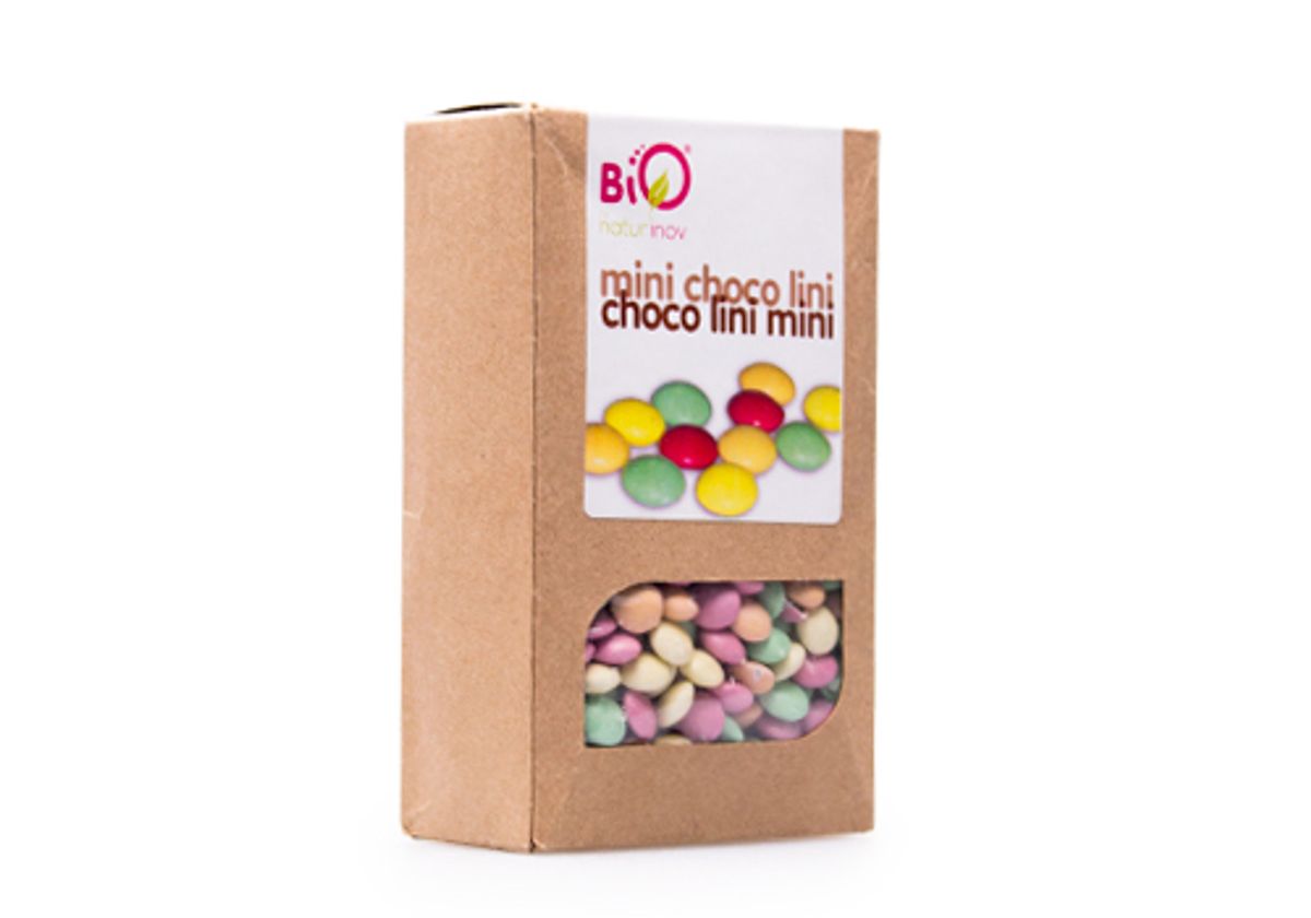Драже из бельгийского шоколада  Bio Naturinov,  225г