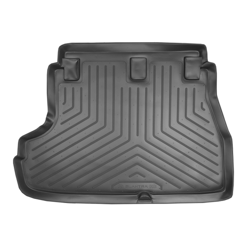 Коврик в багажник Norplast/Unidec для Hyundai Elantra в кузове XD HB (2001-2006) Черный, полиуретан, арт.NPL-P-31-05