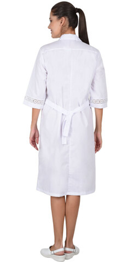 Халат "АДЕЛЬ" женский белый