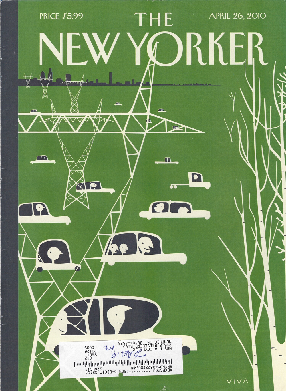 Журнал The New Yorker 26-04-2010, обложка