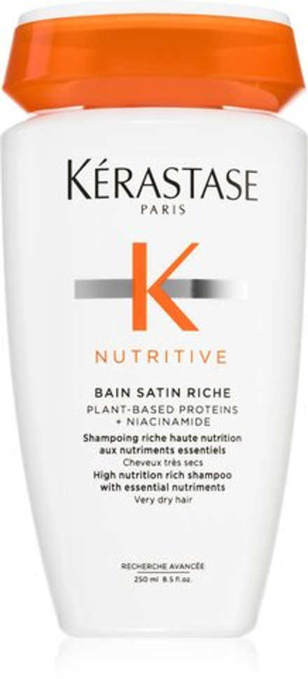 Kerastase Nutritive Bain Riche - интенсивно питательный шампунь /   250  ml  / GTIN 3474637154943