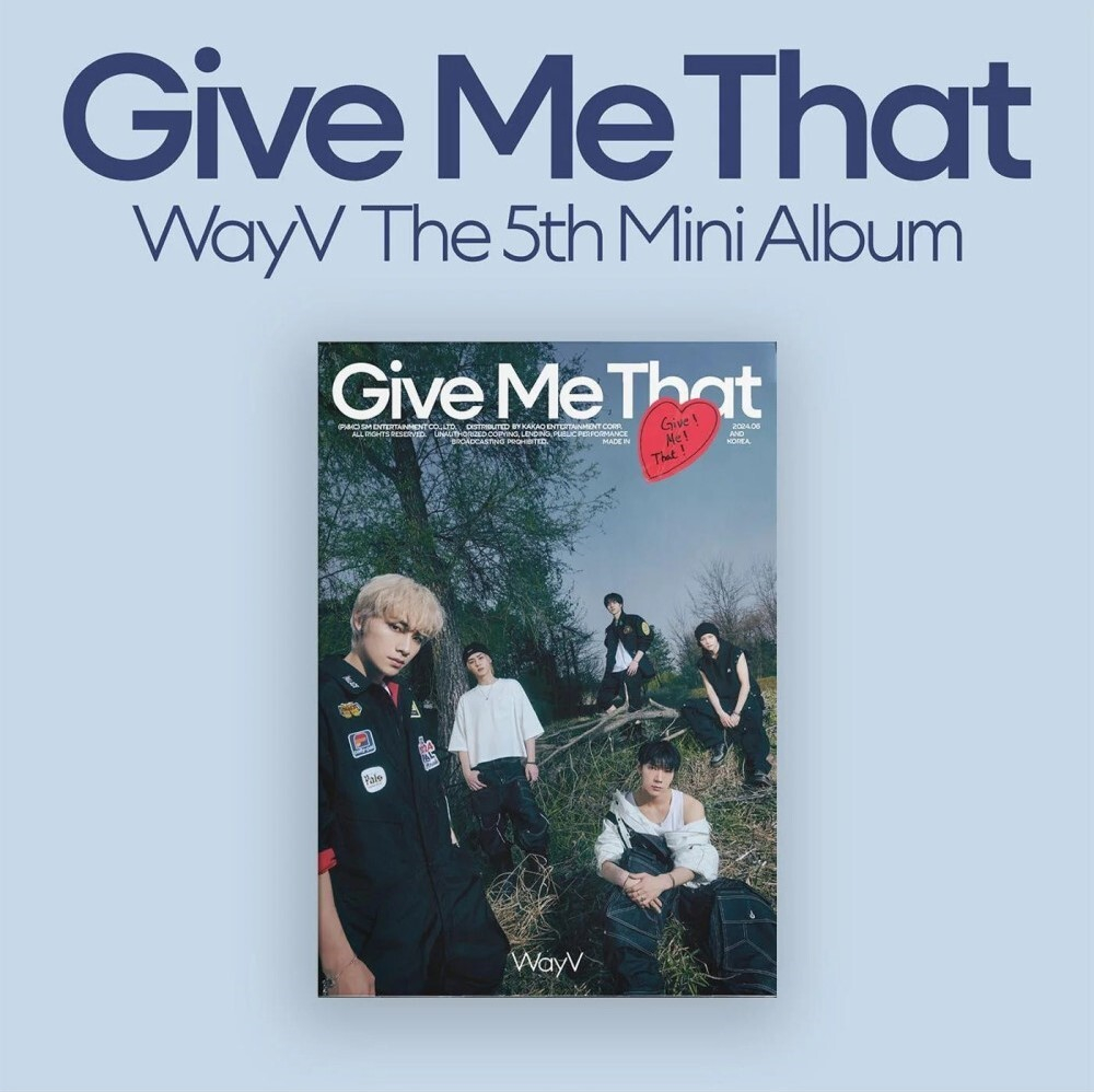 Альбом WayV - Give Me That (Photobook Ver.)