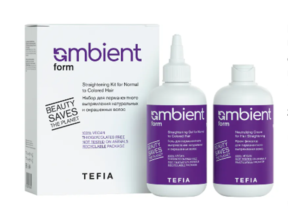 Tefia Фиксатор для долговременной укладки волос,1 л. - линия BEAUTY SHAPE TECH