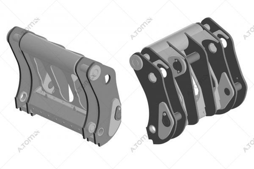 Быстросъем на фронтальный погрузчик Volvo L180-L220 - EXPERT