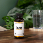 California Gold Nutrition, железо в виде хелатного бисглицината железа с корнем щавеля курчавого, 118 мл (4 жидк. унции)