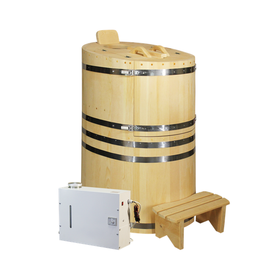 Комплект "БИЗНЕС" (кедровая бочка с парогенератором)