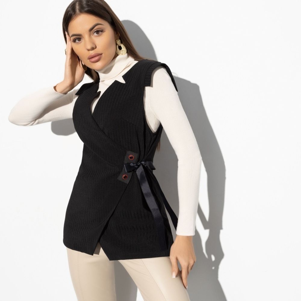 Жилет Циклы моды (блэк) Charutti (Акция)