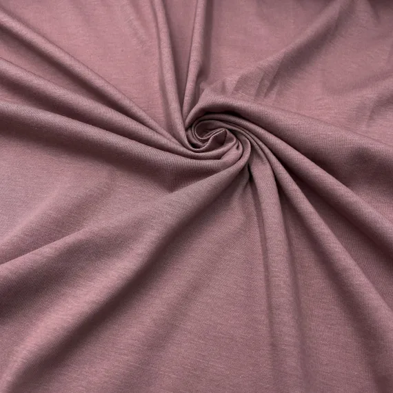 Хлопок кулирка кофейно-розовый 15*15 см