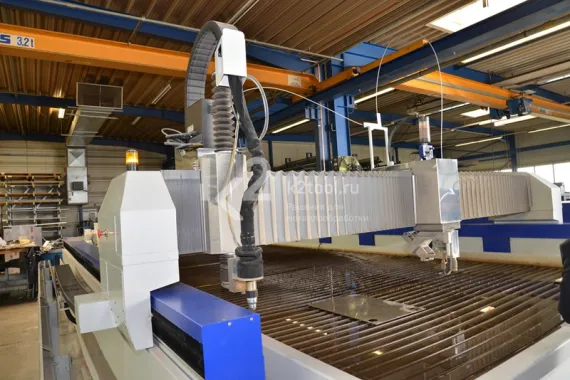 Станок гидроабразивной и плазменной резки Eckert OPAL WaterJet Combo