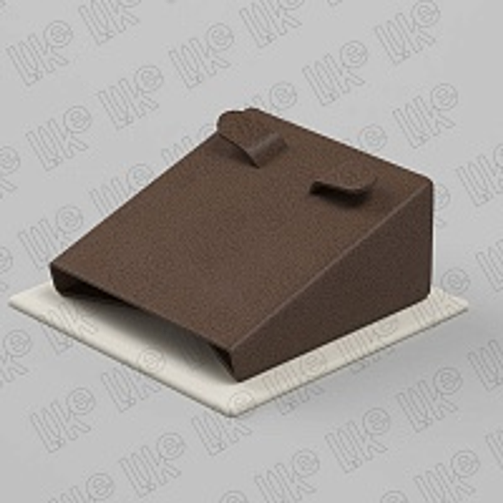 Подставка для серег/наклонная/2 язычка/основание