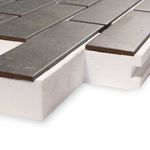 Термопанель ППС Paradyz Mattone Sabbia Grafit Elewacja - 1000х455 мм