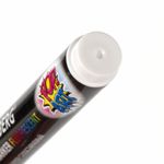 Маркер меловой "POP-ART" БЕЛЫЙ, 5 мм, сухостираемый, для гладких поверхностей, BRAUBERG, 151527