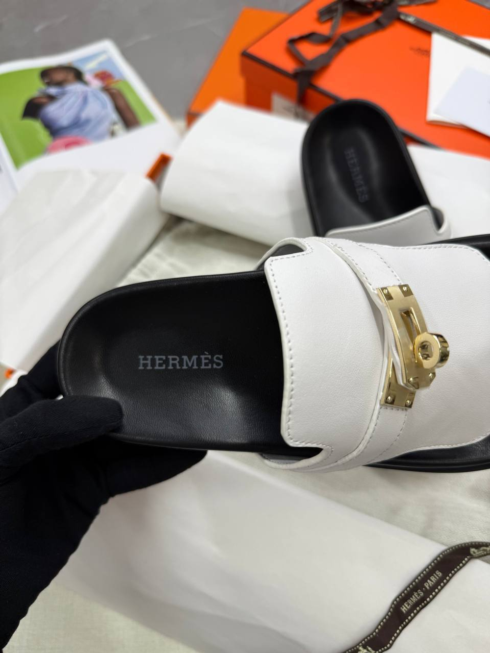 Тапочки Hermes