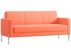 Трехместный диван с подлокотниками Helmut HL-03 экокожа Oregon 23